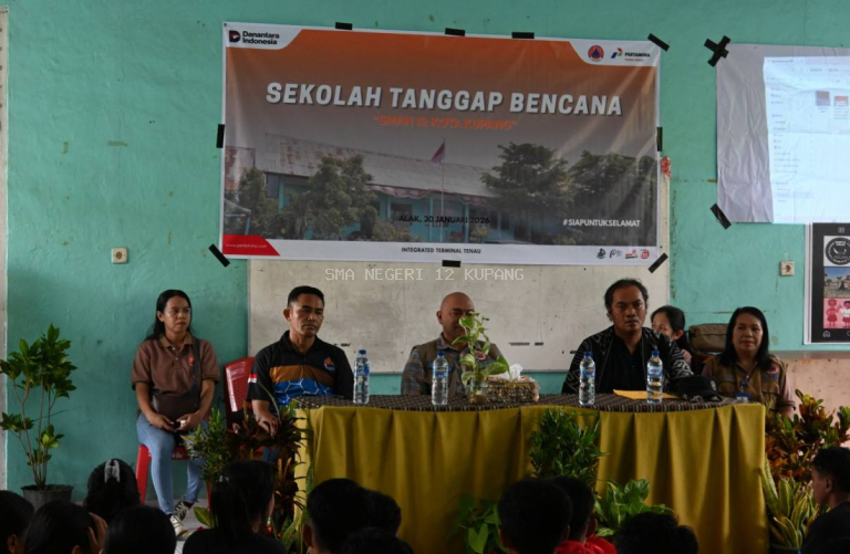 Pertamina Patra Niaga dan BPBD Kota Kupang Gelar Sekolah Tanggap Bencana, Dorong Kesadaran Keselamatan Sejak Dini
