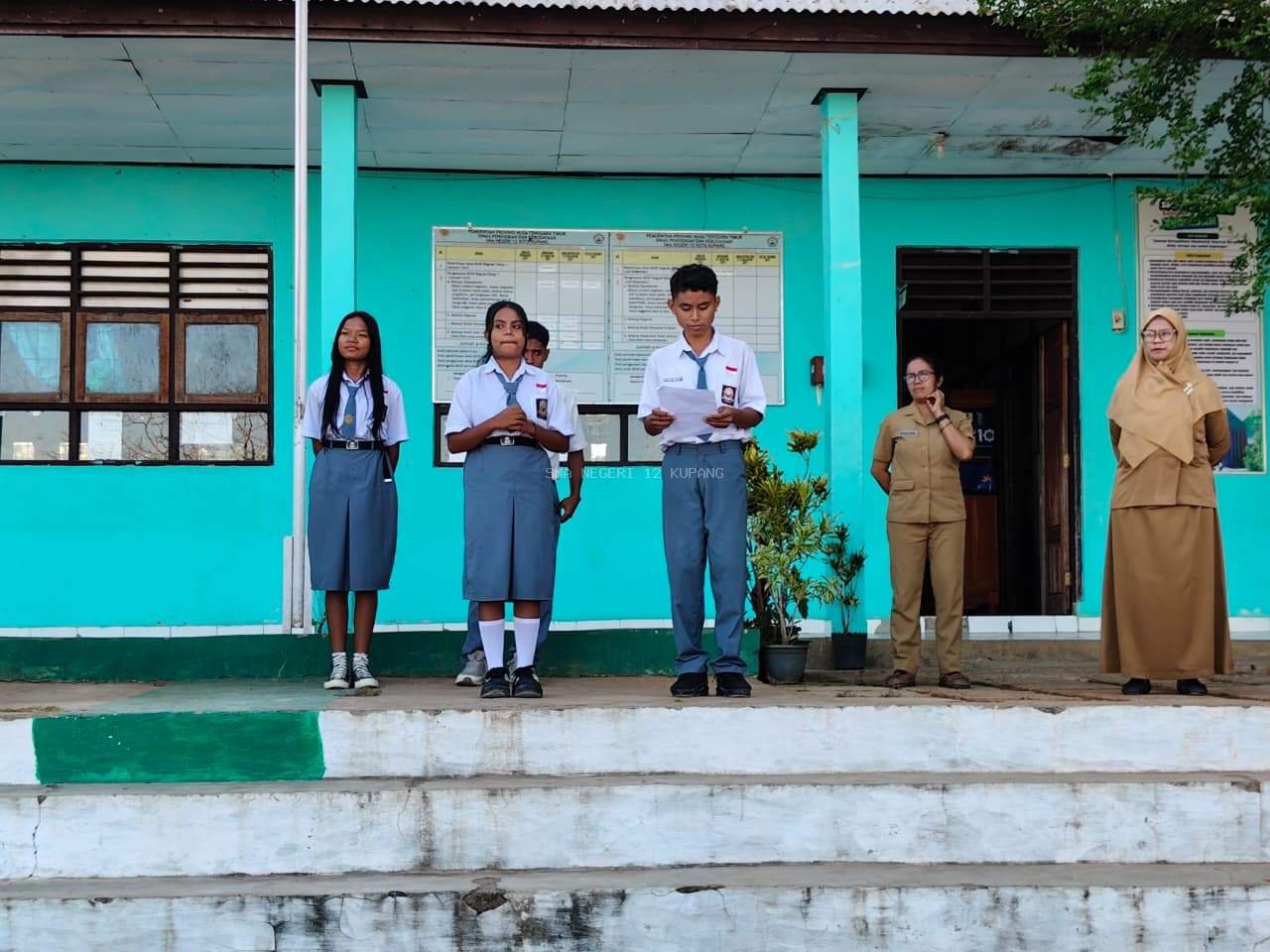 Semarak Demokrasi Pelajar SMAN 12 Kupang: Pemaparan Visi Misi Calon Ketua OSIS