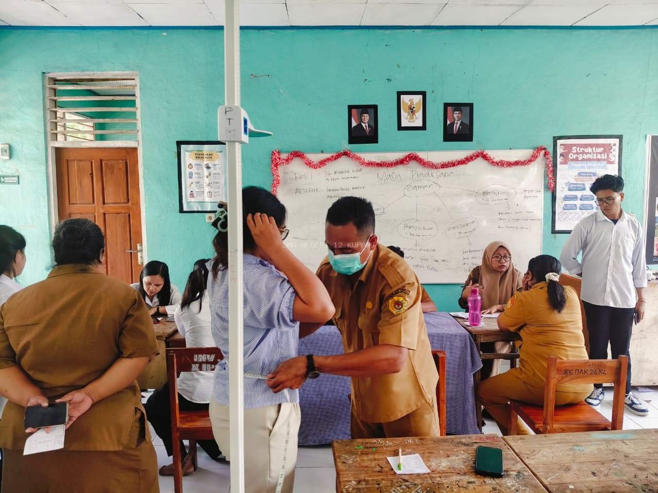 Puskesmas Alak Gelar Pemeriksaan Kesehatan Gratis bagi Siswa dan Guru SMAN 12